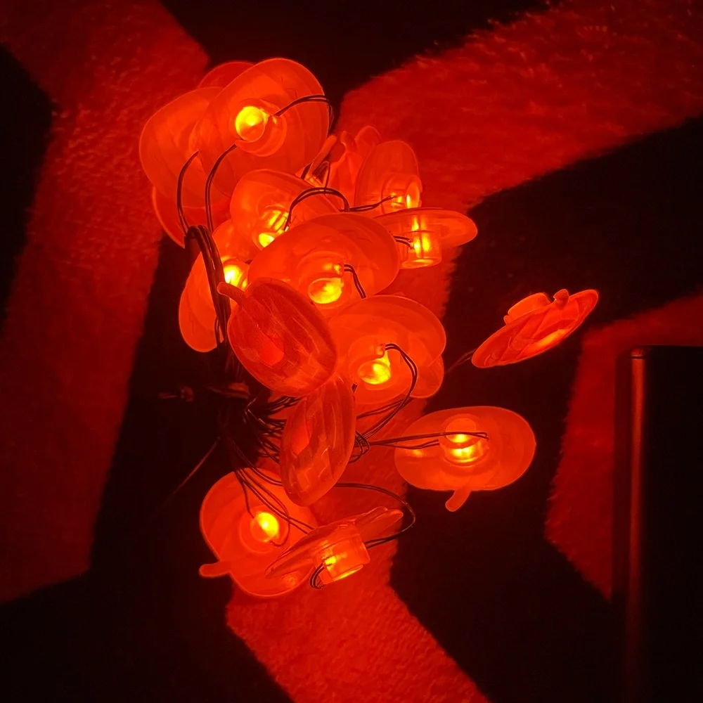 Bundle Of 11 Halloween Pumpkin String Lights